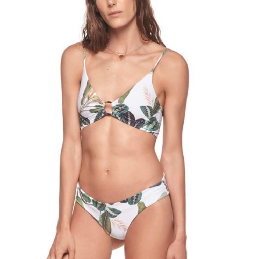 Malai Balmy Palm Mazu Top & Paramount Bikini Bottom